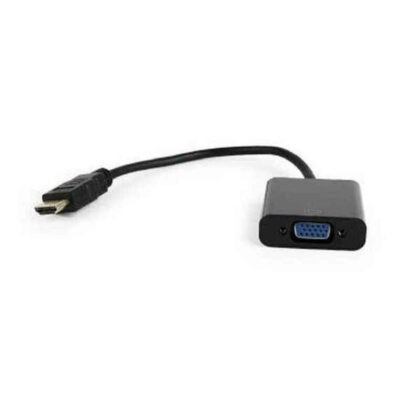 HDMI - VGA Adapteri GEMBIRD Musta