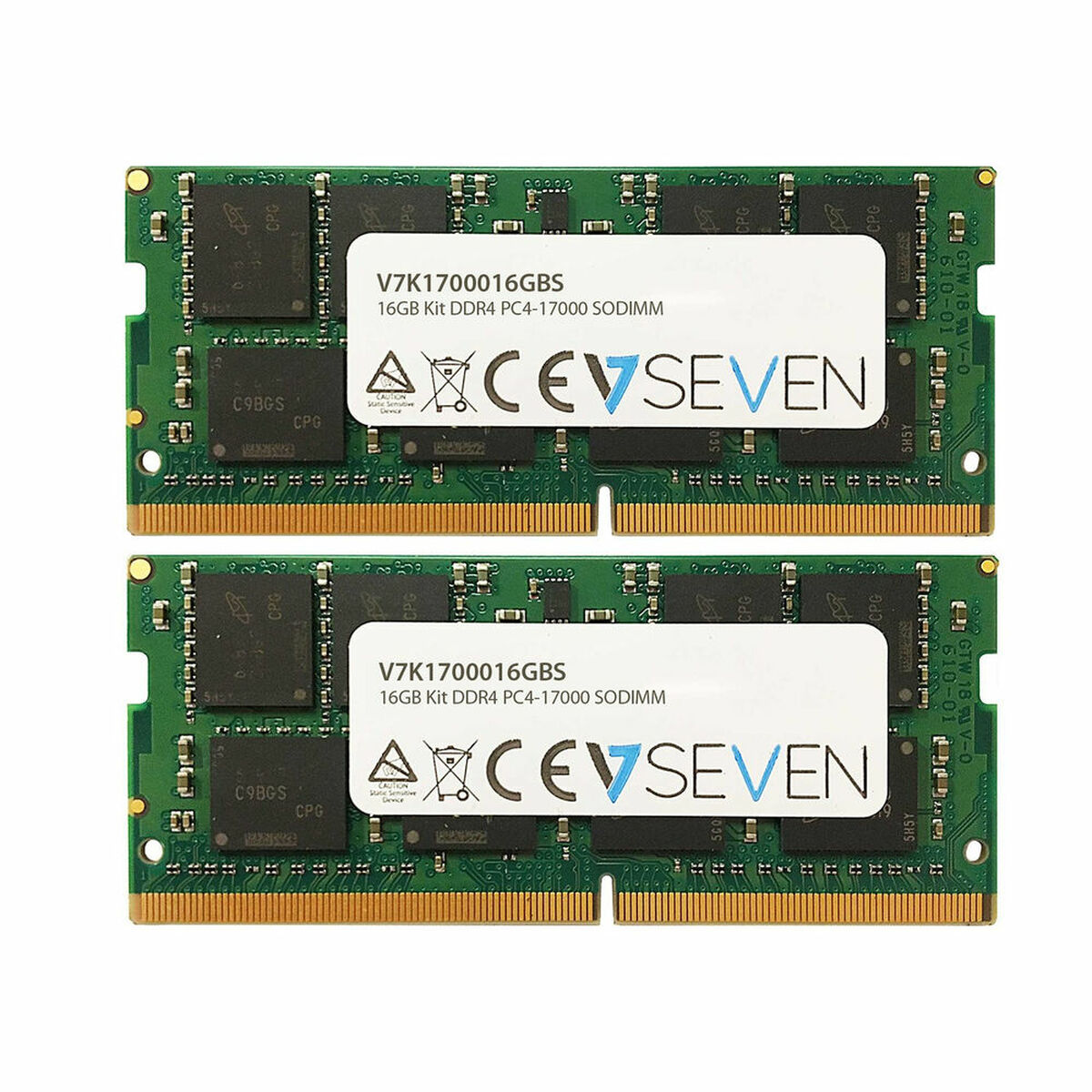 Osta tuote RAM-muisti V7 V7K1700016GBS        16 GB DDR4 verkkokaupastamme Korhone: Tietokoneet & Elektroniikka 20% alennuksella koodilla VIIKONLOPPU