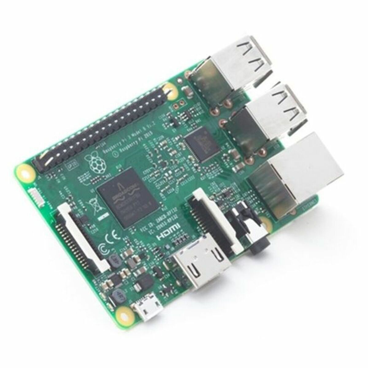 Osta tuote Raspberry Pi 3 B RASPBERRY PI 3 Model B 1 GB RAM verkkokaupastamme Korhone: Tietokoneet & Elektroniikka 20% alennuksella koodilla VIIKONLOPPU