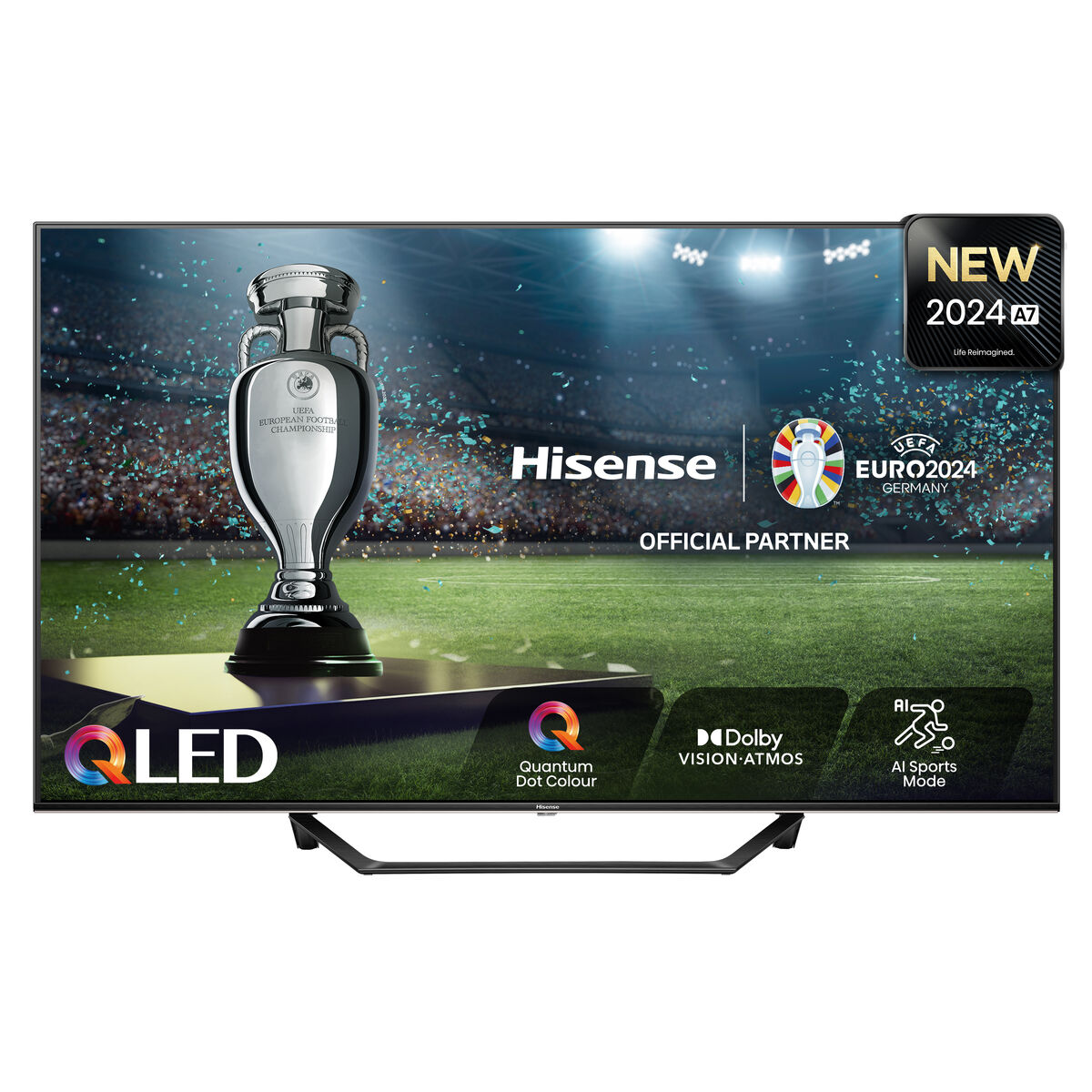 Osta tuote Smart TV Hisense 50A7NQ 4K Ultra HD 50″ QLED verkkokaupastamme Korhone: Tietokoneet & Elektroniikka 20% alennuksella koodilla VIIKONLOPPU